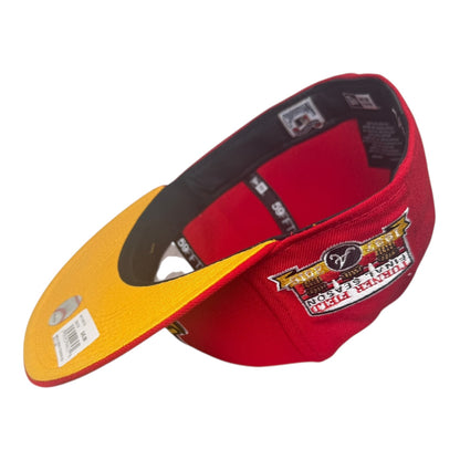 Atlanta Braves NBA Crossover "Cool Fashion" Hat Club Exclusive New Era 59Fifty Fitted Hat