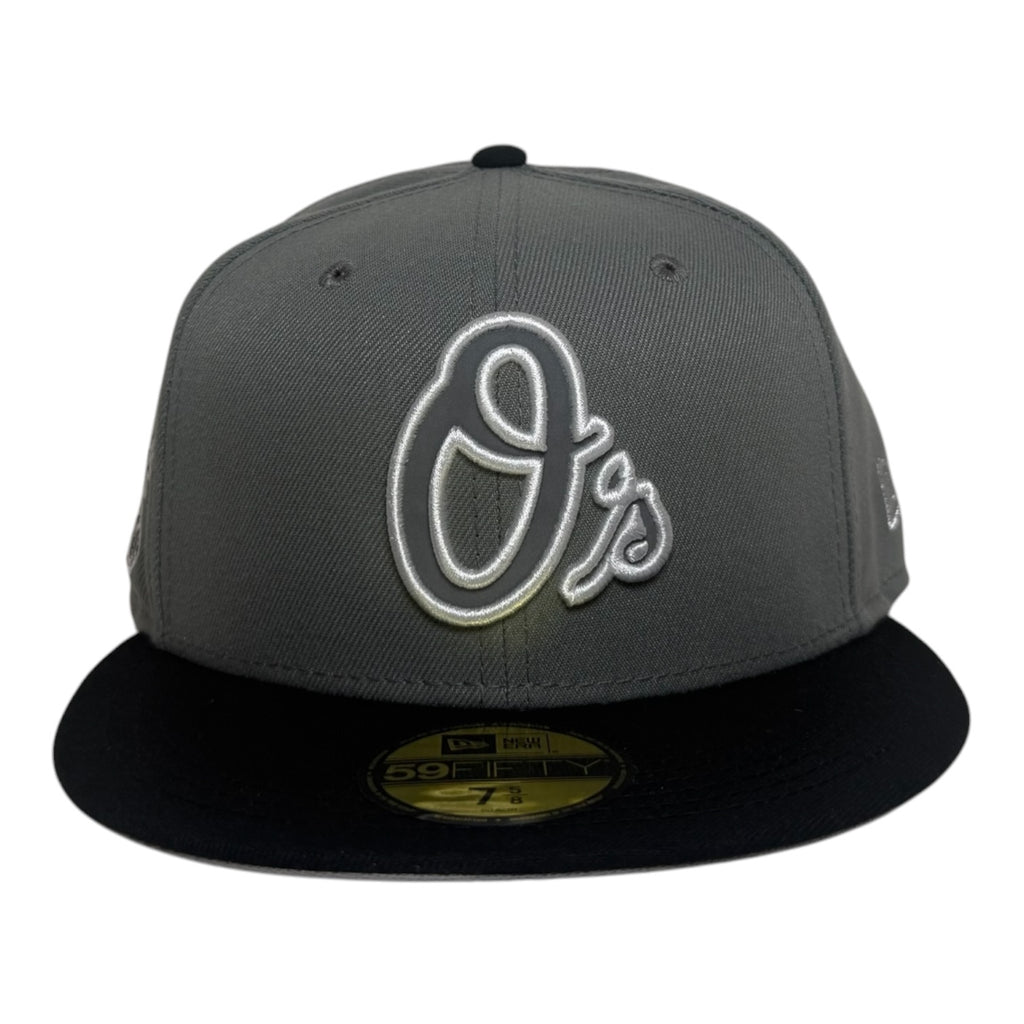 New Era Baltimore Orioles Hat Club Reflective Pack 50 Years 59Fifty Fitted Hat