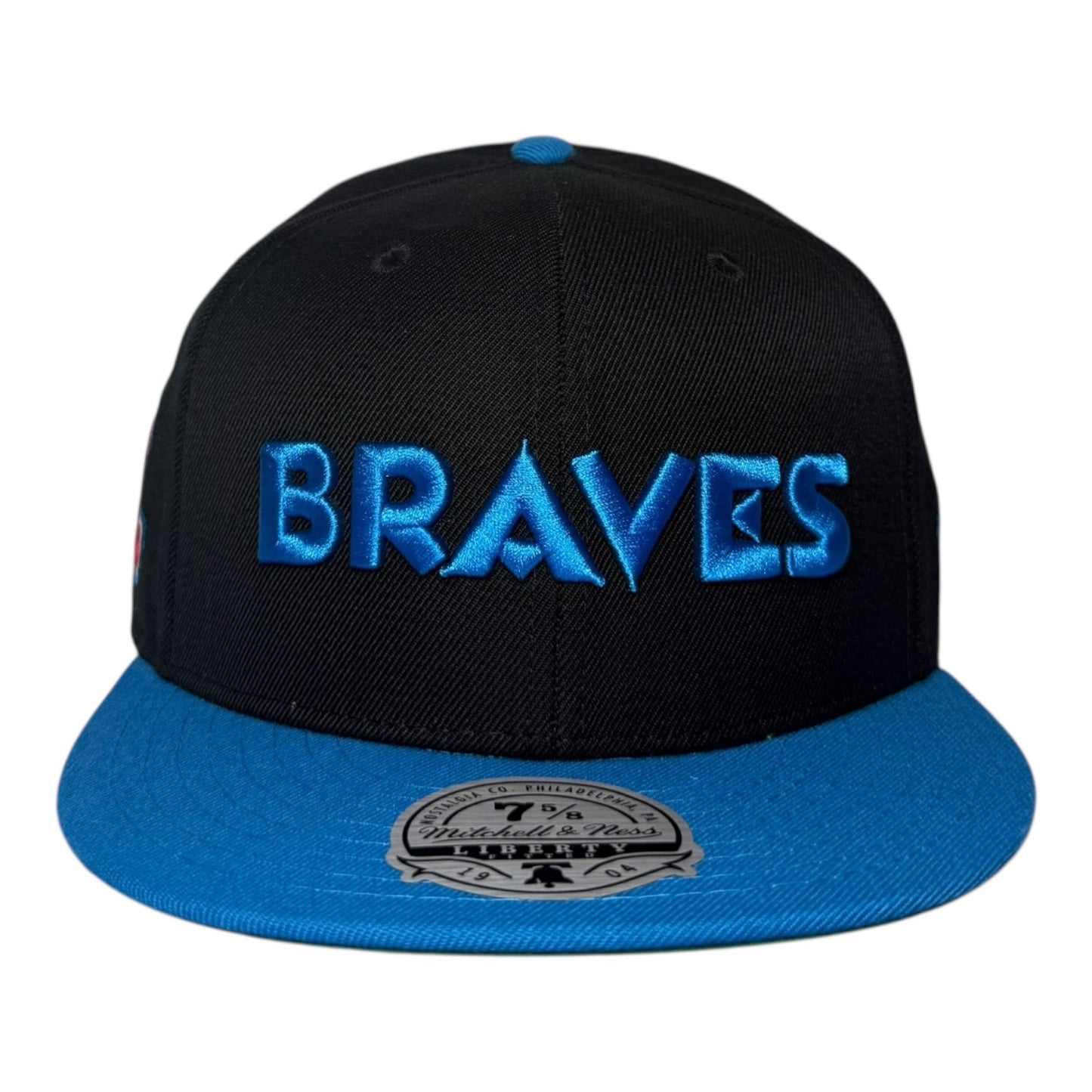 Atlanta Braves Mitchell & Ness Fitted Hat