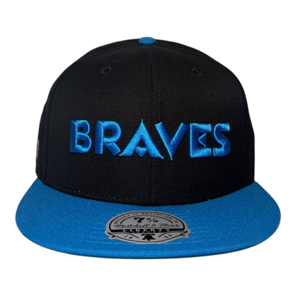 Atlanta Braves Mitchell & Ness Fitted Hat