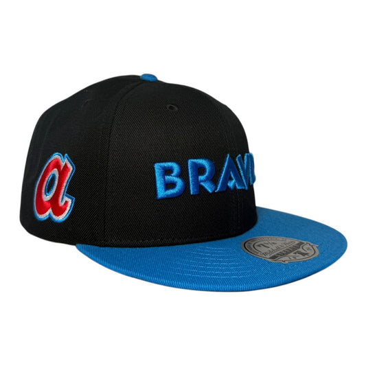 Atlanta Braves Mitchell & Ness Fitted Hat