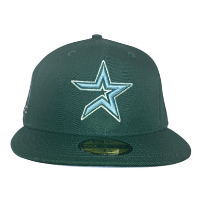 Houston Astros 2000 Inaugural Season Icy UV Hat Club New Era 59Fifty Fitted Hat