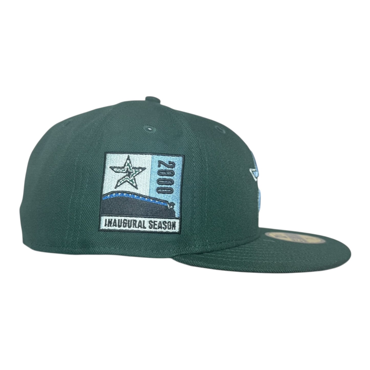 Houston Astros 2000 Inaugural Season Icy UV Hat Club New Era 59Fifty Fitted Hat