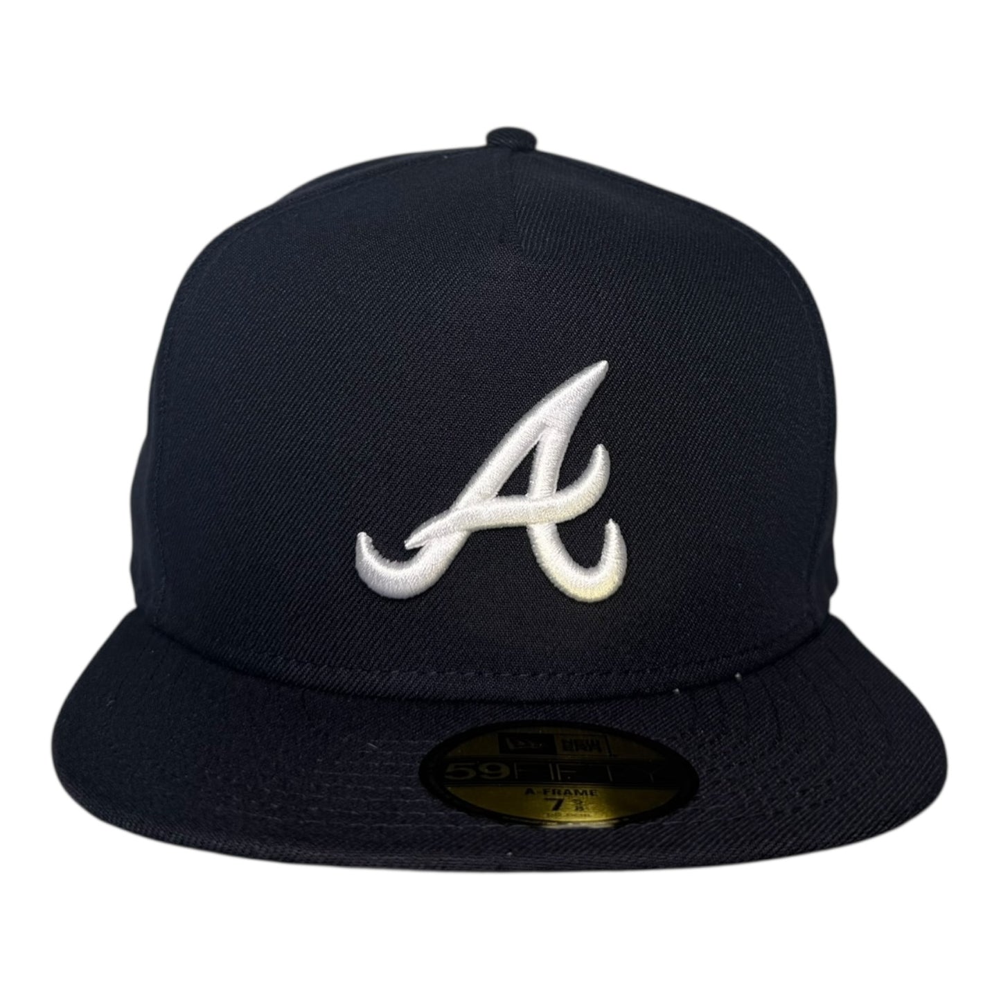 Atlanta Braves New Era A Frame 59Fifty Fitted Hat