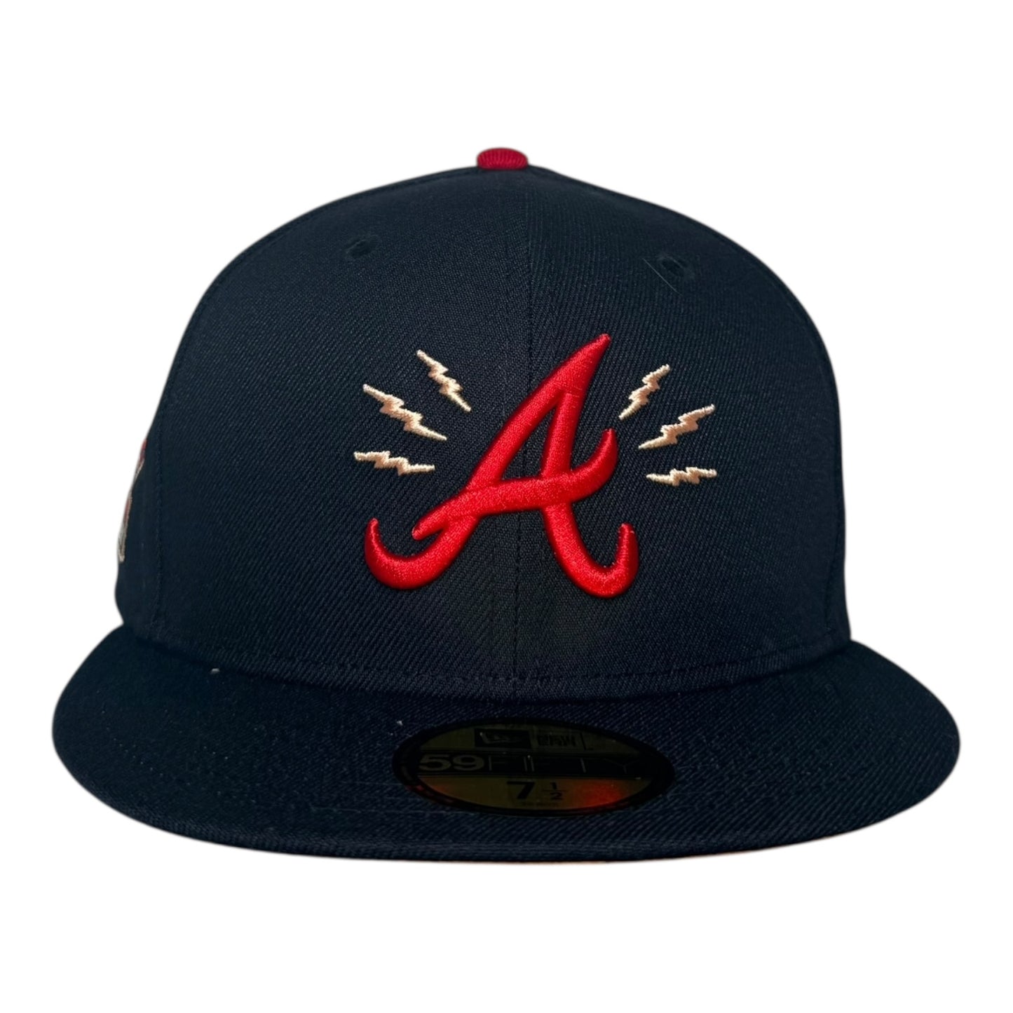 Atlanta Braves 1995 World Series "Electric Ocean Peach Edition" New Era 59Fifty Fitted Hat