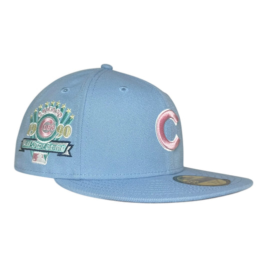 Chicago Cubs “Cotton Candy” All Star Game 1990 Hat Club New Era 59Fifty Fitted Hat