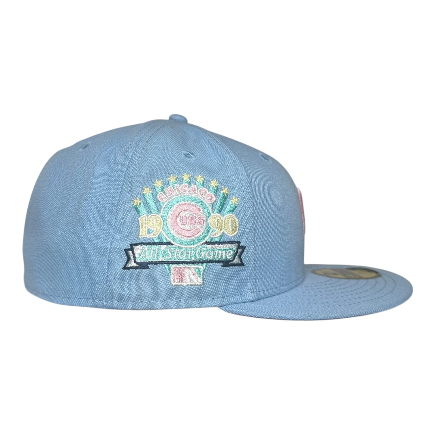 Chicago Cubs “Cotton Candy” All Star Game 1990 Hat Club New Era 59Fifty Fitted Hat