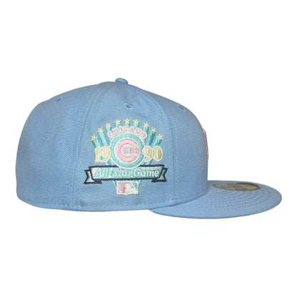 Chicago Cubs “Cotton Candy” All Star Game 1990 Hat Club New Era 59Fifty Fitted Hat