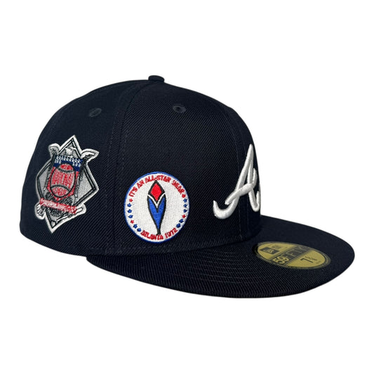 Atlanta Braves "Speedway Series" New Era 59Fifty Fitted Hat