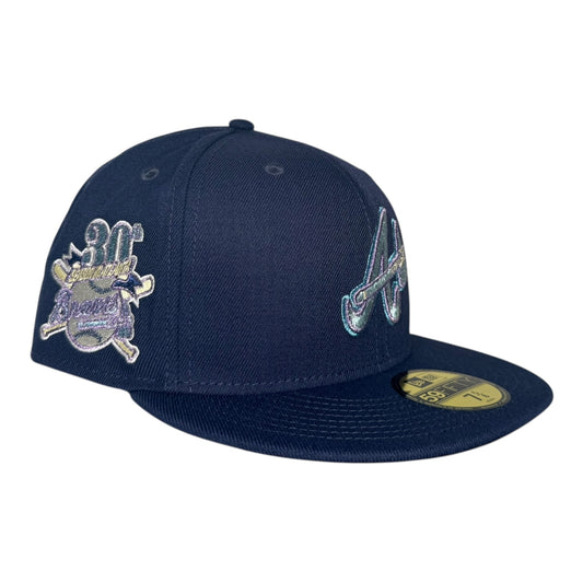 Atlanta Braves 30th Season "Home Run Hues" New Era 59Fifty Fitted Hat
