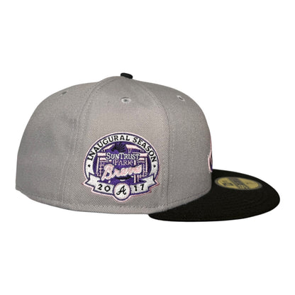 Atlanta Braves "Fuji" 2017 Inaugural Season Hat Club New Era 59Fifty Fitted Hat