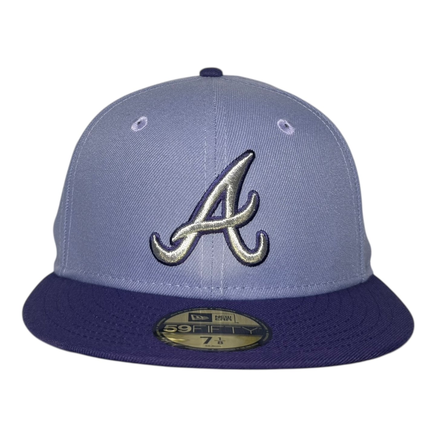 Atlanta Braves 1999 World Series Lavender New Era 59Fifty Fitted Hat