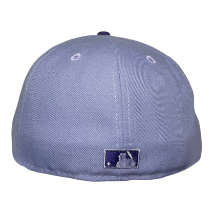 Atlanta Braves 1999 World Series Lavender New Era 59Fifty Fitted Hat