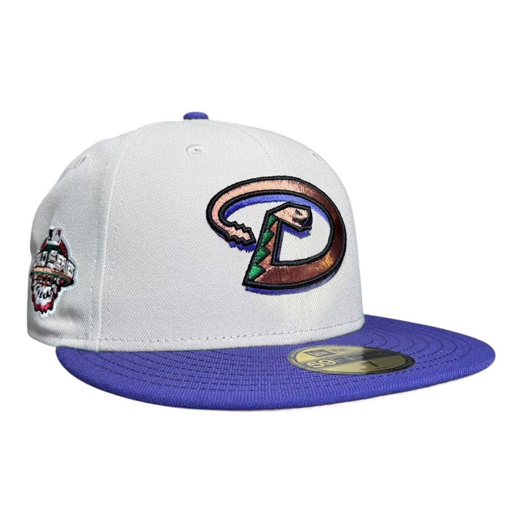The Hat Wall Hat Club Arizona Diamondbacks 2001 World Series New 59Fifty Fitted Hat (Pinky)
