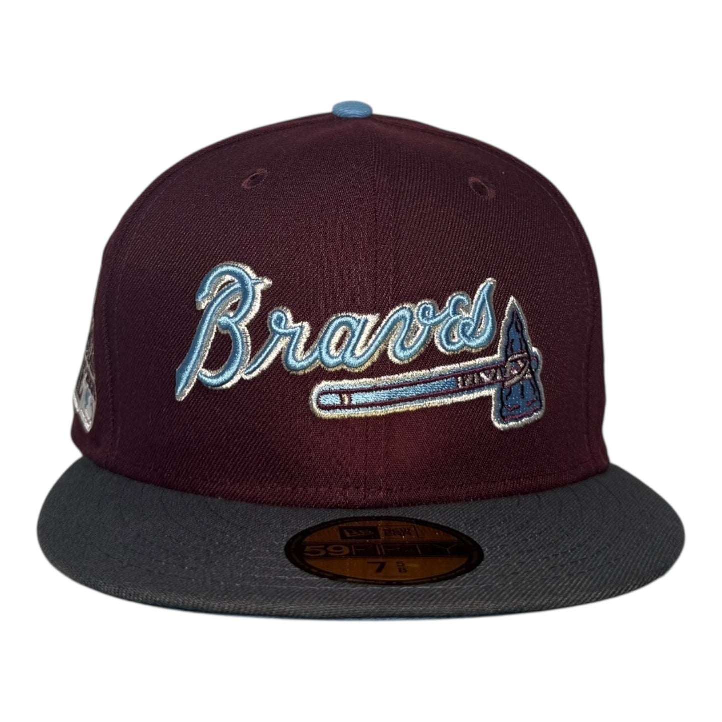 Atlanta Braves 2000 All Star Game "Burgundy Sky" New Era 59Fifty Fitted Hat