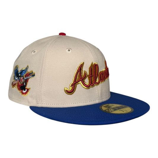 Atlanta Braves WWE Main Event Hat Club New Era 59Fifty Fitted Hat