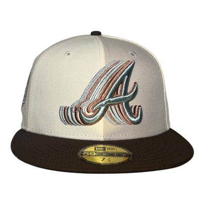 Atlanta Braves 2017 Inaugural Season "Metallic Pinwheel" New Era 59Fifty Fitted Hat