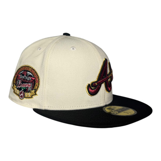 Atlanta Braves 2017 Inaugural Season New Era 59Fifty Fitted Hat Two Tone