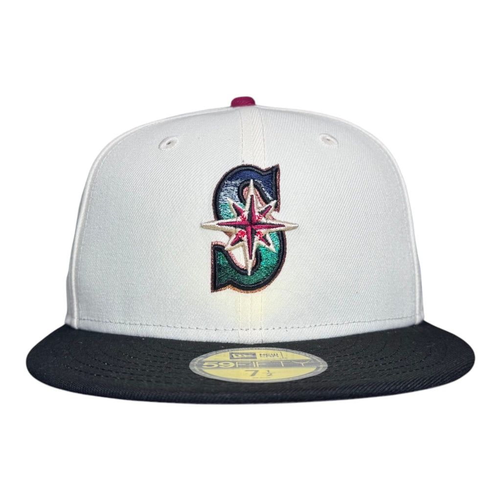 The Hat Wall [UNRELEASED] Seattle Mariners Rushmore @nohonati New Era 59Fifty Fitted Hat