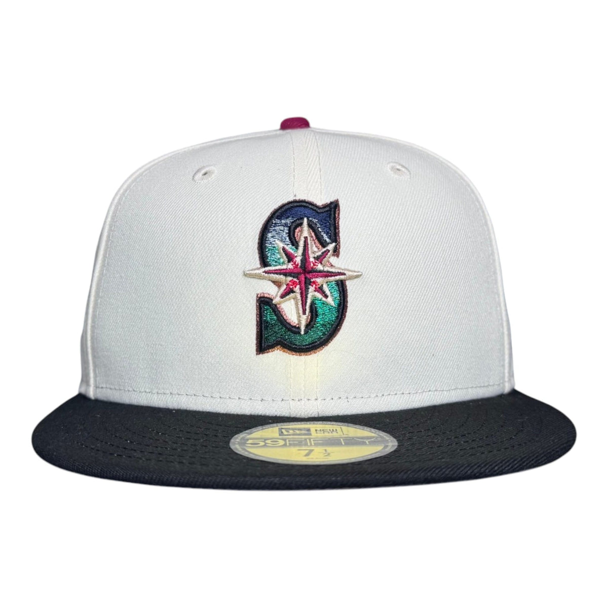The Hat Wall [UNRELEASED] Seattle Mariners Rushmore @nohonati New Era 59Fifty Fitted Hat