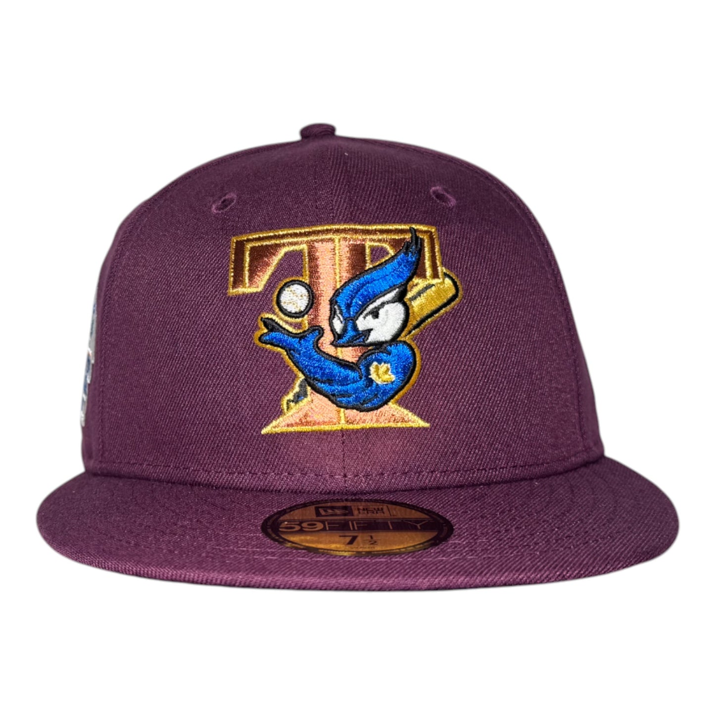 Toronto Blue Jays All Star Game 1991 Plum Metallic Edition New Era 59Fifty Fitted Hat