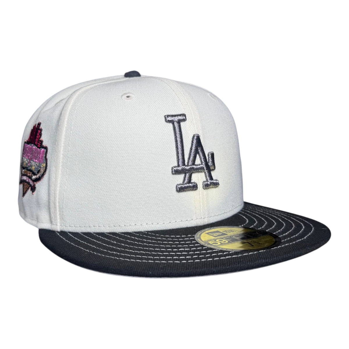 The Hat Wall [UNRELEASED] Los Angeles Dodgers Rushmore @saucythevisionary New Era 59Fifty Fitted Hat