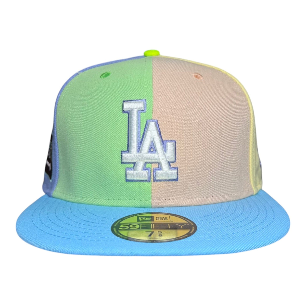 The Hat Wall Chase B x MLB "Colours" Dodgers New Era 59Fifty Fitted Hat