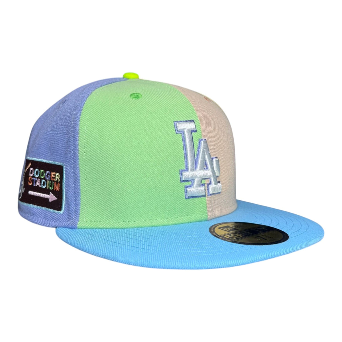 The Hat Wall Chase B x MLB "Colours" Dodgers New Era 59Fifty Fitted Hat