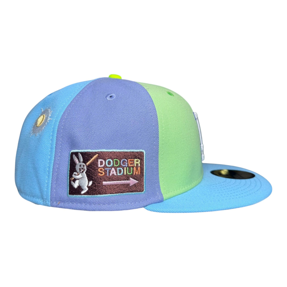 The Hat Wall Chase B x MLB "Colours" Dodgers New Era 59Fifty Fitted Hat