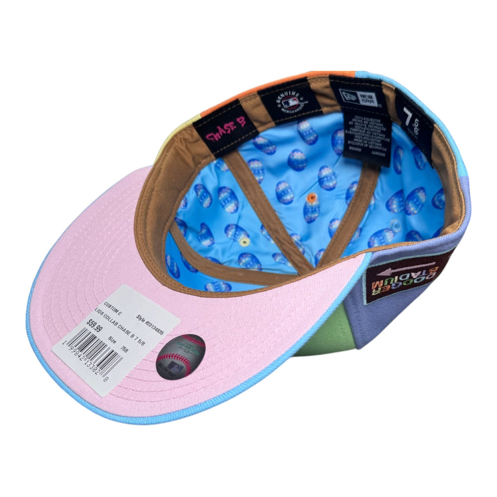 The Hat Wall Chase B x MLB "Colours" Dodgers New Era 59Fifty Fitted Hat