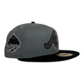 New Era Atlanta Braves Reflective Pack Hat Club 59Fifty Fitted Hat