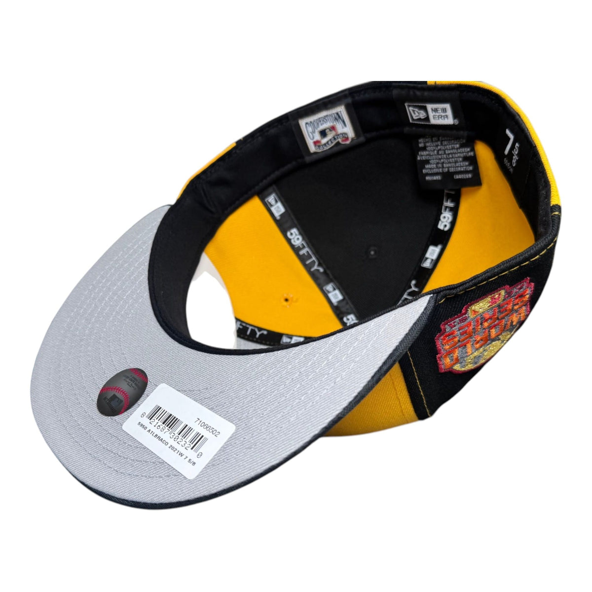 The Hat Wall Atlanta Braves 2021 World Series New Era 59Fifty Fitted Hat