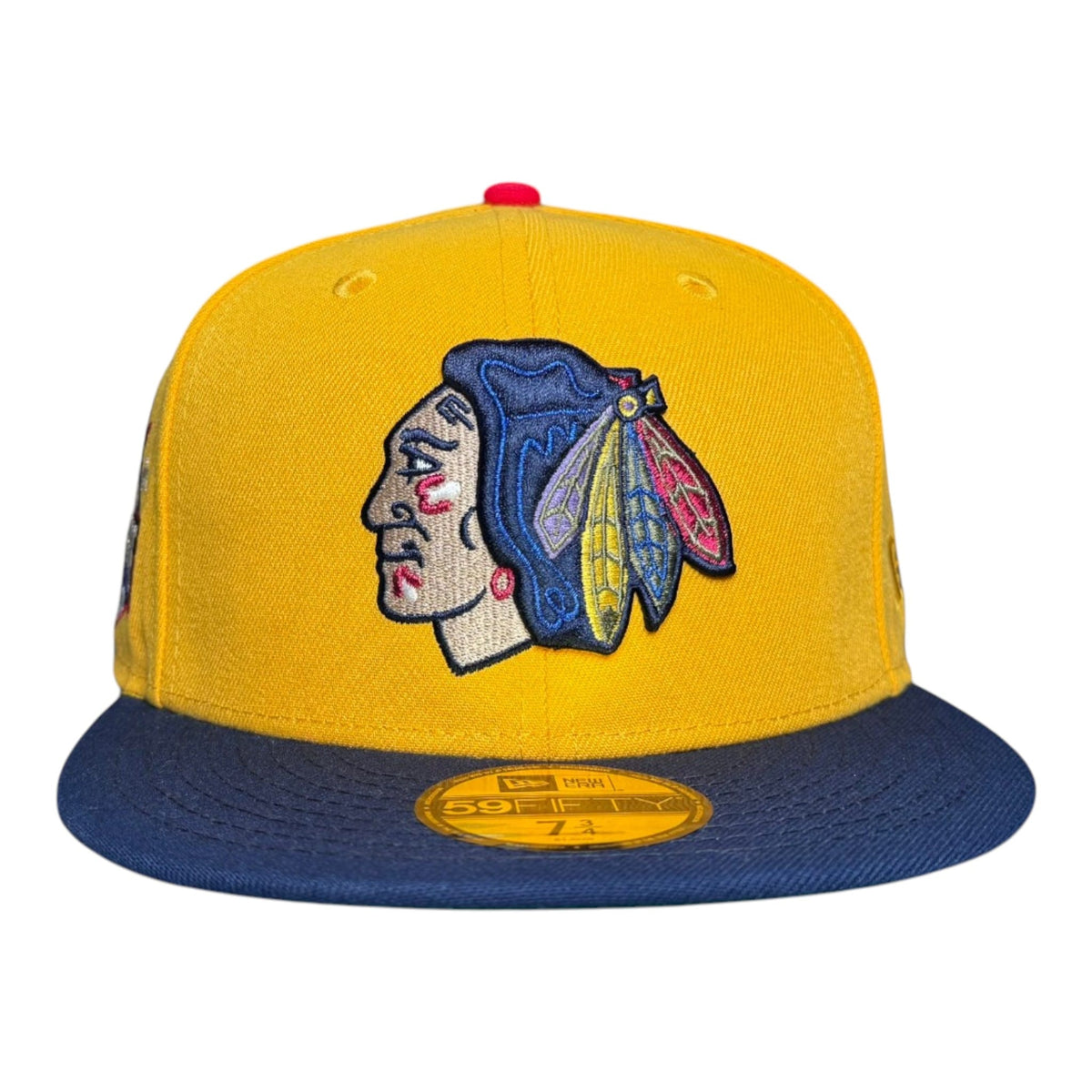 The Hat Wall "Cold Wave" Chicago Blackhawks @yote_city New Era 59Fifty Fitted Hat