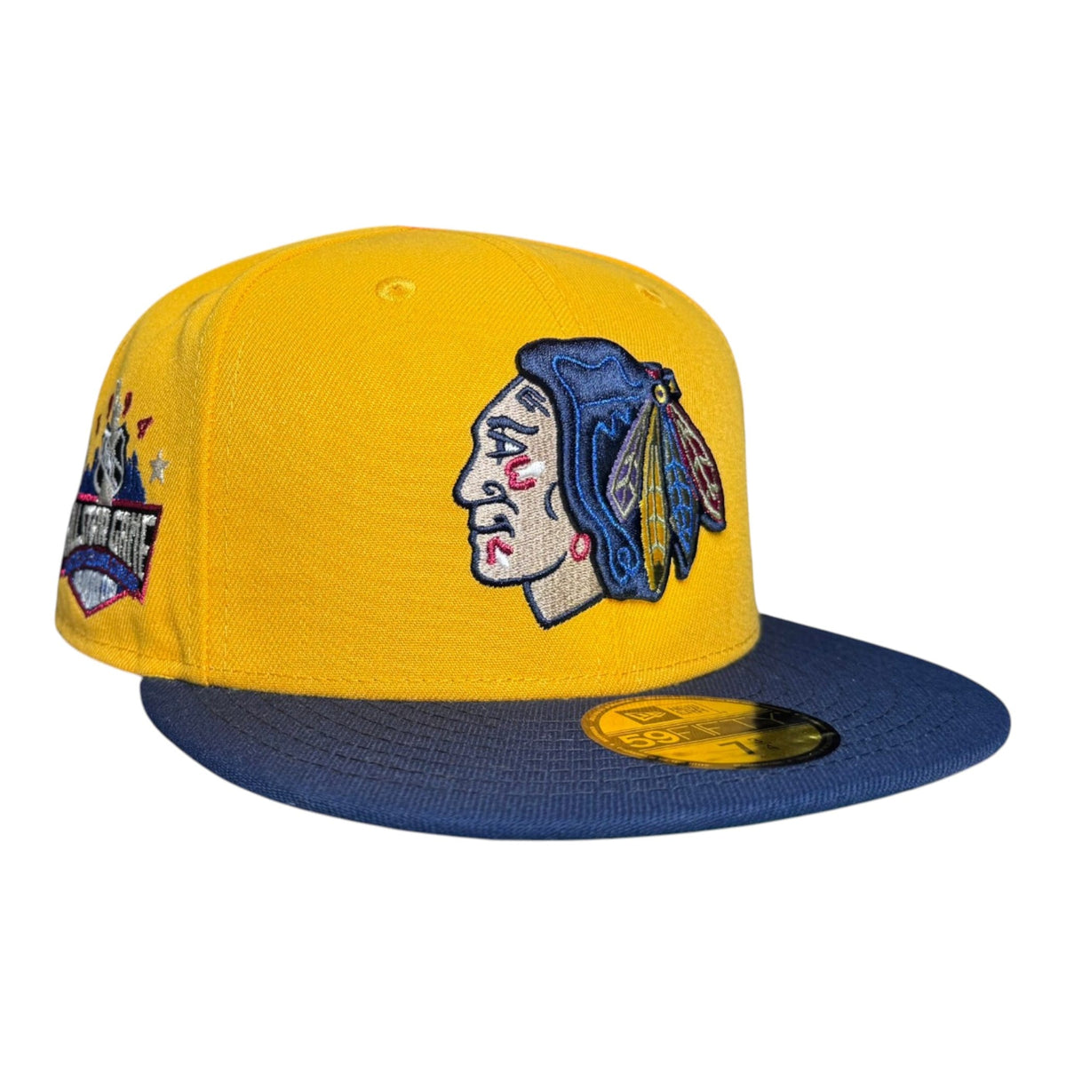 The Hat Wall "Cold Wave" Chicago Blackhawks @yote_city New Era 59Fifty Fitted Hat
