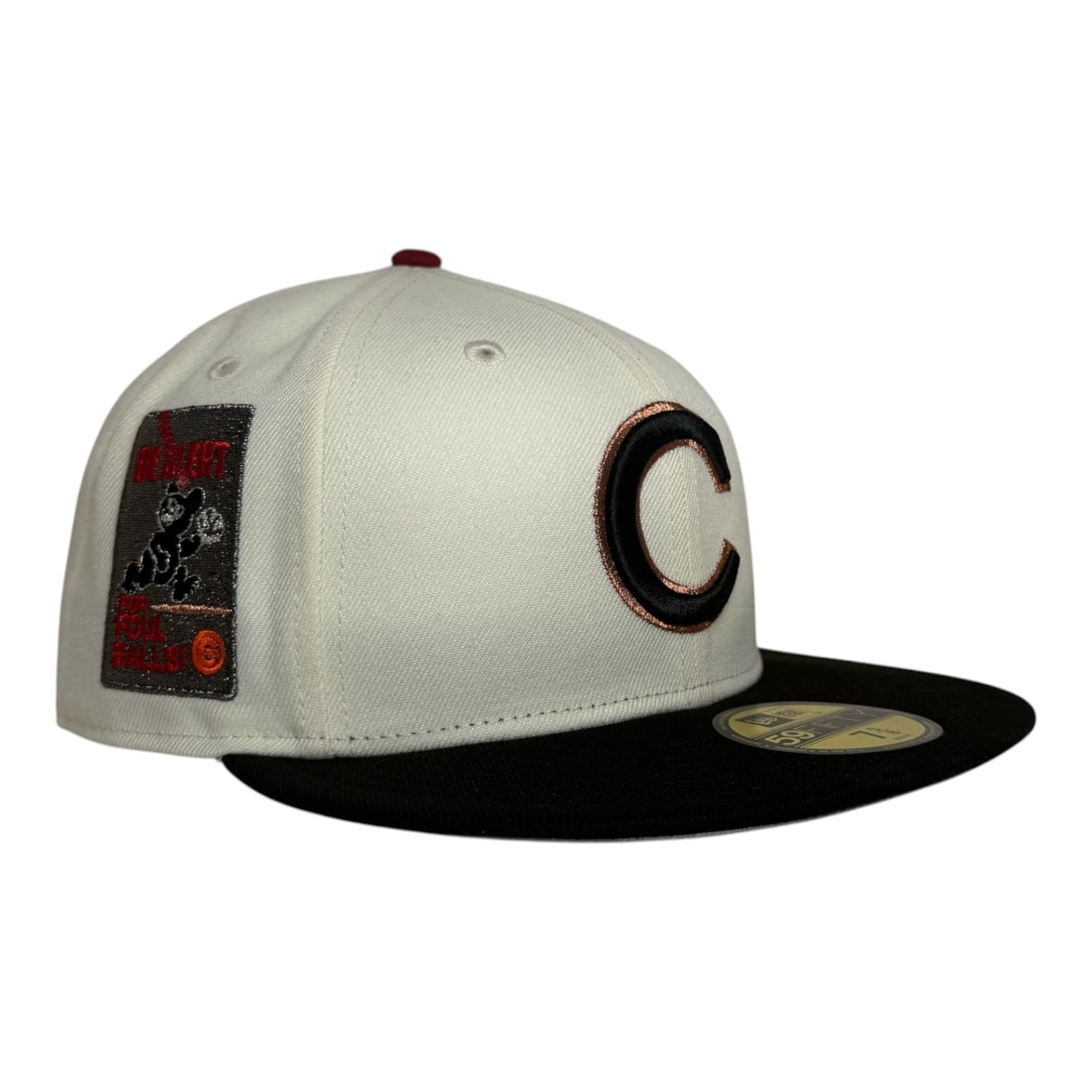New Era Chicago Cubs "Be alert for foul balls!" @eatmygat_ 59Fifty Fitted Hats