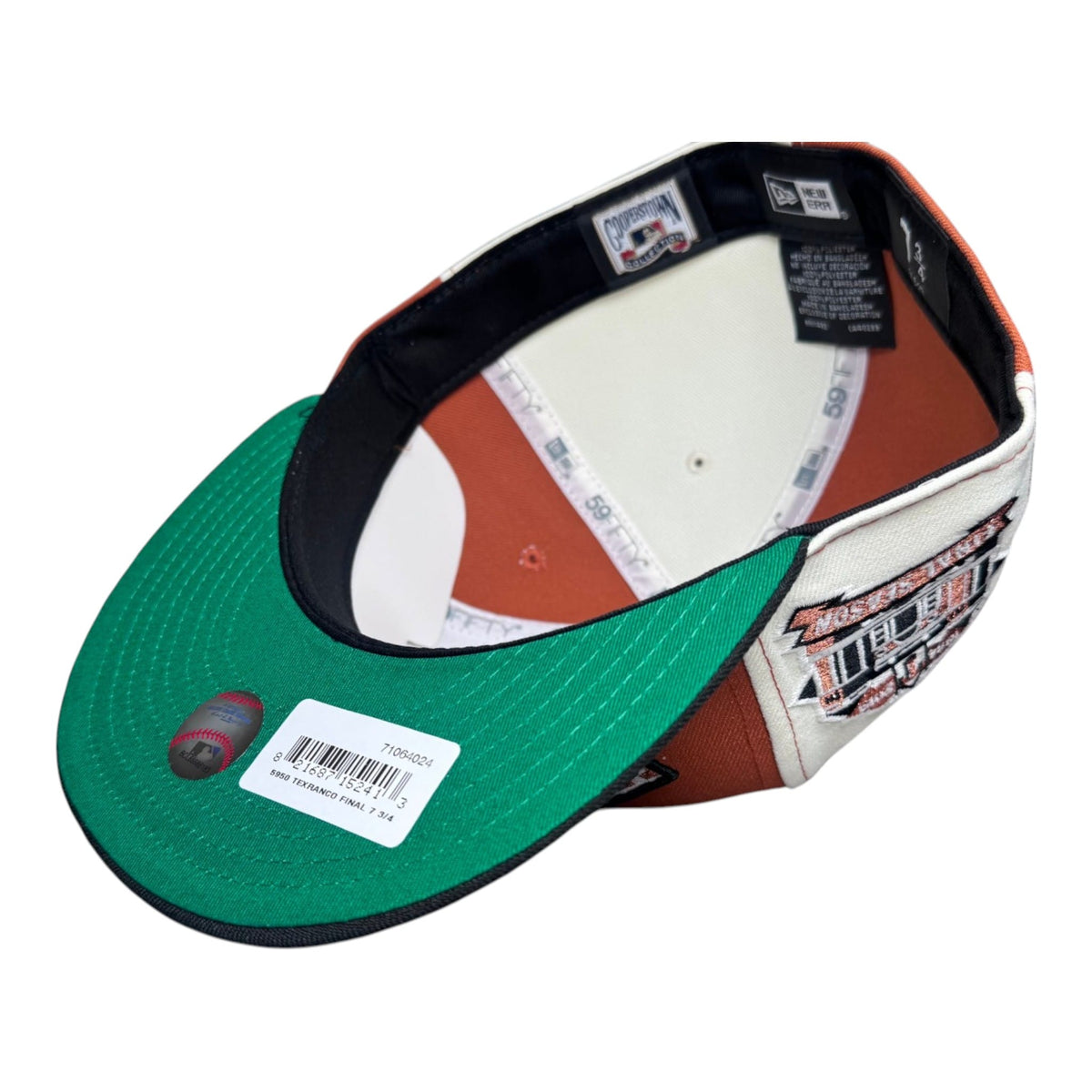 The Hat Wall "Bevo 2.0" Texas Takeover Texas Rangers 2021 World Series New Era 59Fifty Fitted Hat