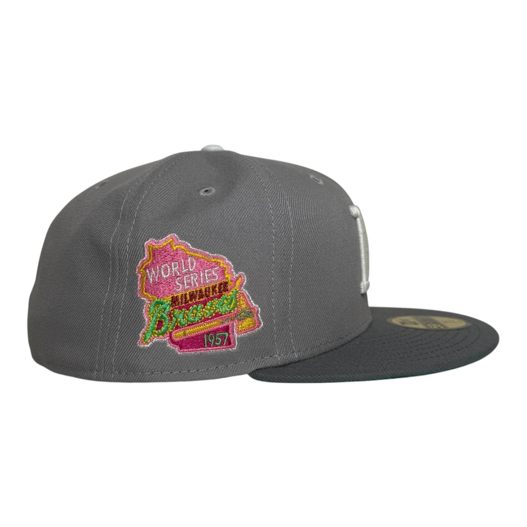 New Era Milwaukee Brewers 1957 World Series 59Fifty Fitted Hat