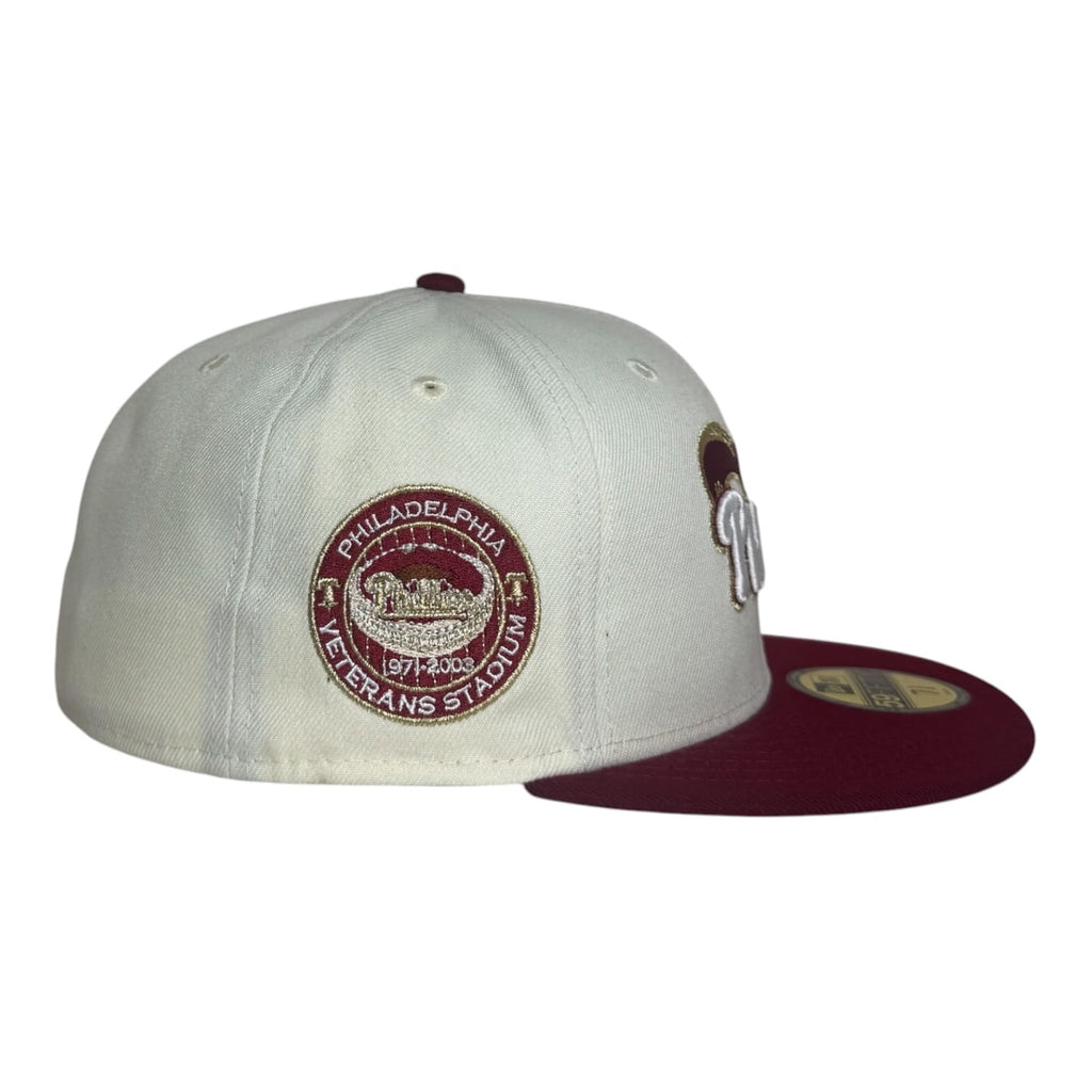 The Hat Wall Fitted hat New Era Philadelphia Phillies "Veterans Stadium" 59Fifty Fitted Hat