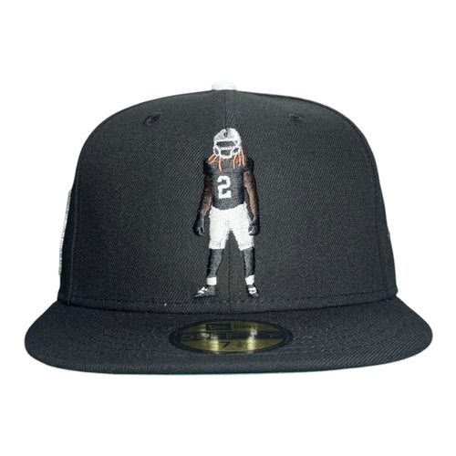"Deuce Myers" Oakland Raiders @brims_n_bullies New Era 59Fifty Fitted Hat
