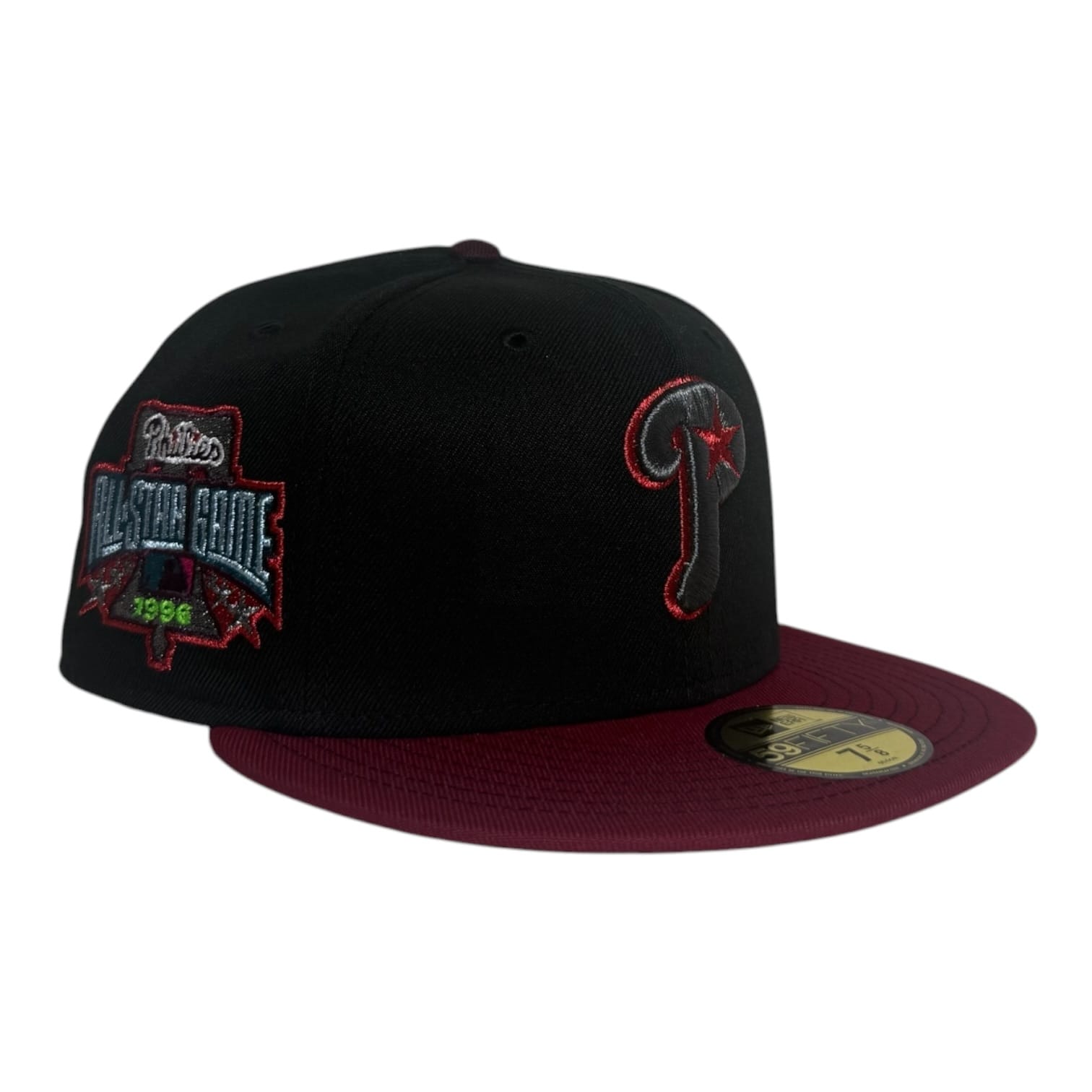 The Hat Wall Fitted hat New Era Philadelphia Phillies 1996 All Star Game 59Fifty Fitted Hat