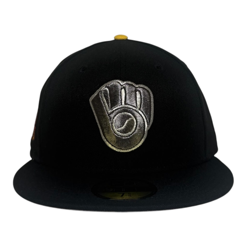 New Era Milwaukee Brewers "County Stadium 1953-1999s" 59Fifty Fitted Hat