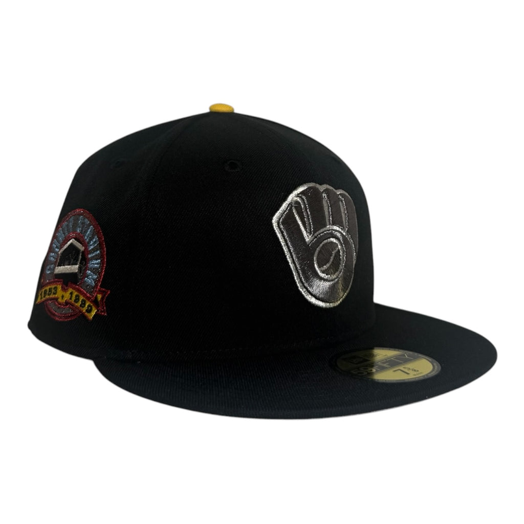 New Era Milwaukee Brewers "County Stadium 1953-1999s" 59Fifty Fitted Hat