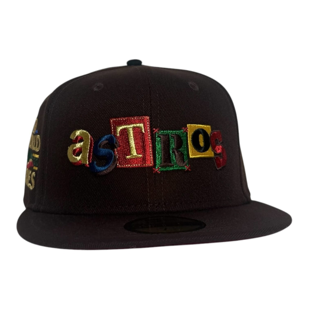 The Hat Wall Fitted hat New Era Houston Astros Remix 2022 World Series 59Fifty Fitted Hat