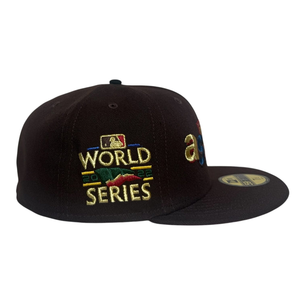 The Hat Wall Fitted hat New Era Houston Astros Remix 2022 World Series 59Fifty Fitted Hat