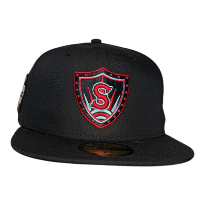 Spokane Indians x Marvel Defenders of the Diamond New Era 59Fifty Fitted Hat