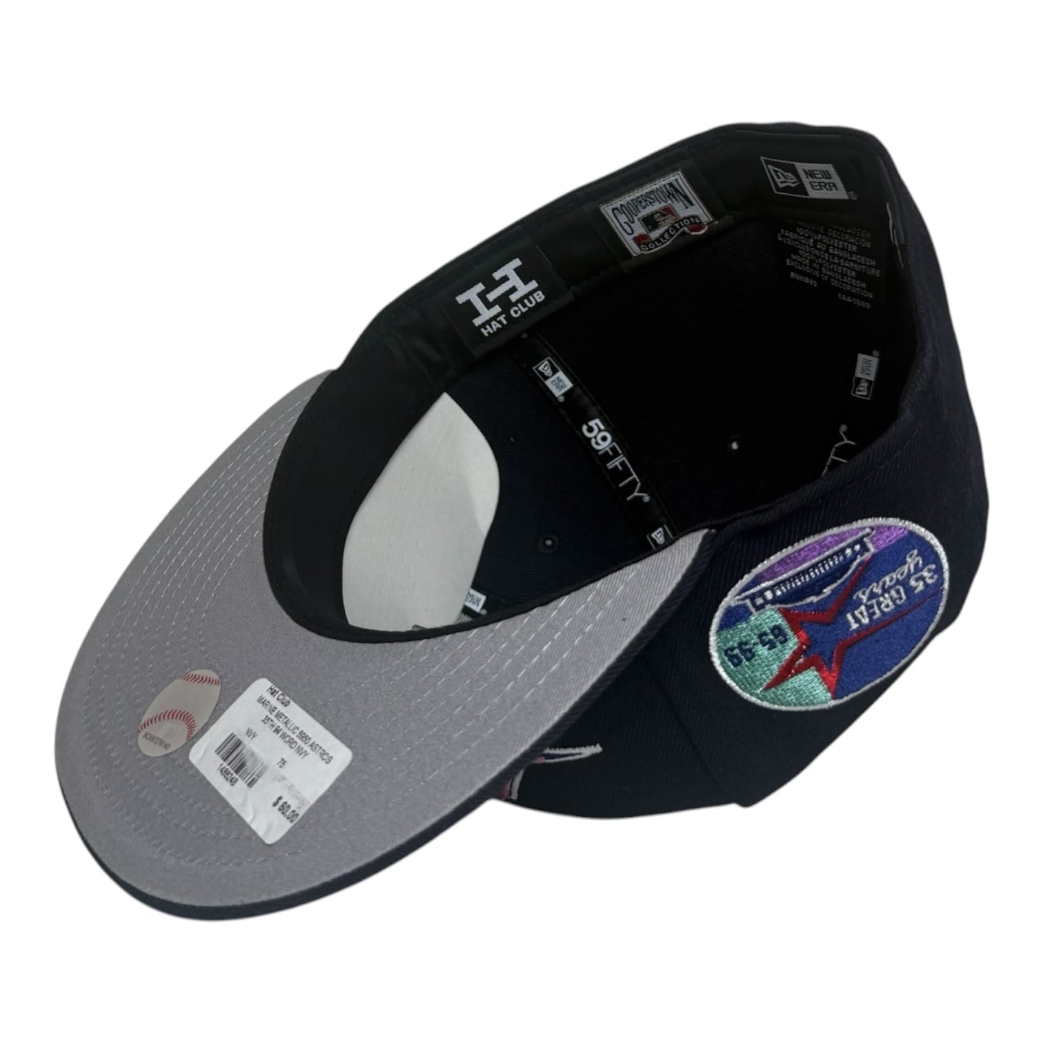The Hat Wall Fitted hat New Era Houston Astros 35th Anniversary 59Fifty Fitted Hat
