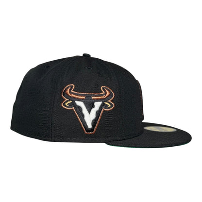Visalia Rawhide Black Copper New Era 59Fifty Fitted Hat