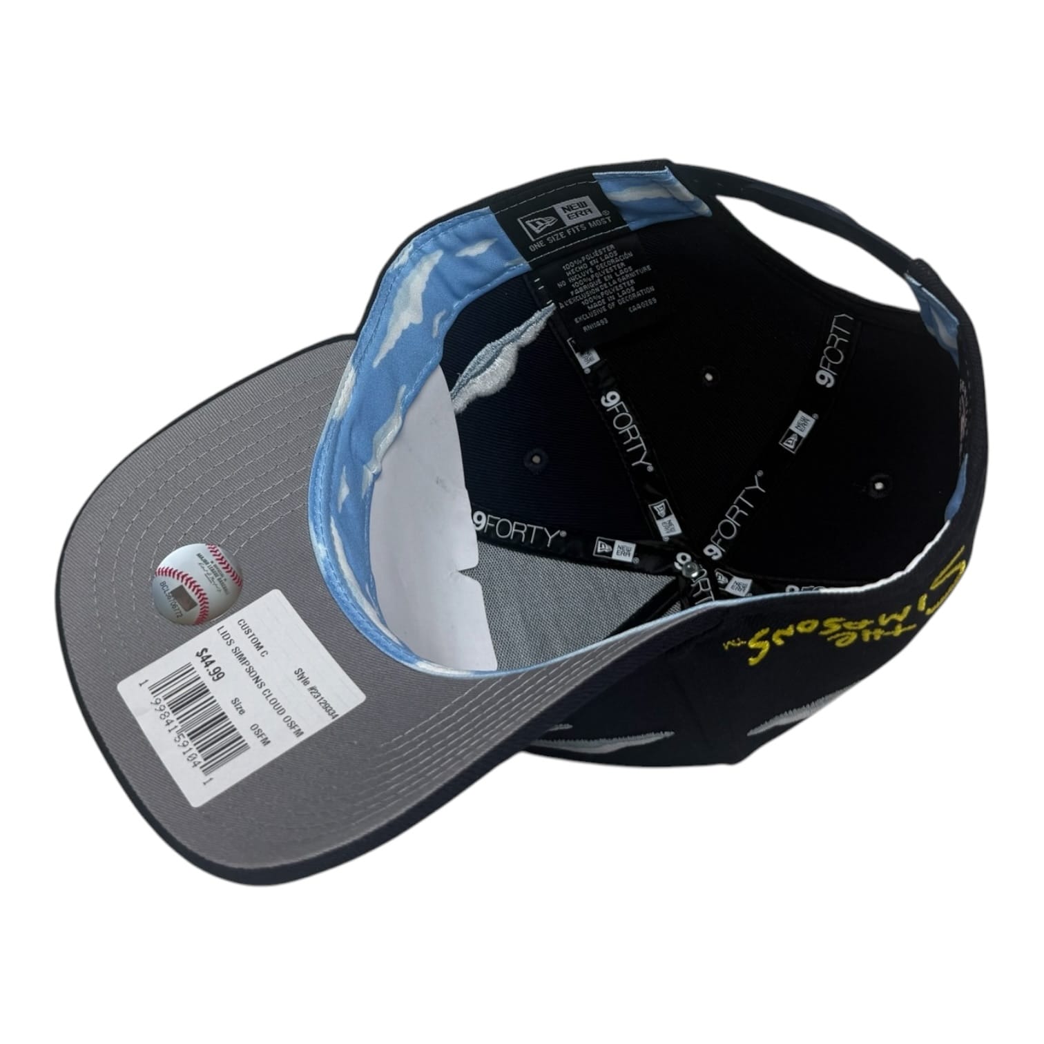 The Hat Wall Fitted hat New Era Houston Astros x The Simpsons 59Fifty Fitted Hat