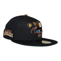 Las Vegas Gamblers Black Copper New Era 59Fifty Fitted Hat