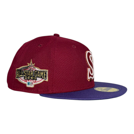 Seattle Mariners Rushmore New Era 59Fifty Fitted Hat